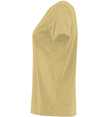 Ladies Momentum Tee VEGAS GOLD lside