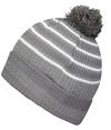 Spirit Pom Beanie GRAPHITE/HEATHER GREY/WHITE lside
