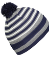 Spirit Pom Beanie NAVY/HEATHER GREY/WHITE rside