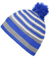 Spirit Pom Beanie ROYAL/HEATHER GREY/WHITE lside