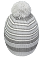 Spirit Pom Beanie SILVER/HEATHER GREY/WHITE Back