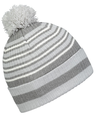 Spirit Pom Beanie SILVER/HEATHER GREY/WHITE rside
