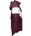 Potomac Jacket MAROON/WHITE rside