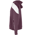 Prospect Hoodie MAROON/WHITE lside