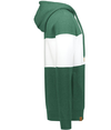All American Hoodie DARK GREEN HEATHER/WHITE rside