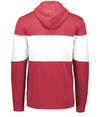 All American Hoodie SCARLET HEATHER/WHITE Back
