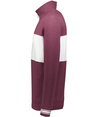 All American Pullover MAROON HEATHER/WHITE lside