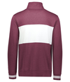 All American Pullover MAROON HEATHER/WHITE Back