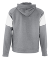 Youth Prospect Hoodie CHARCOAL HEATHER/WHITE Back