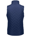 Ladies Repreve Eco Vest NAVY Back
