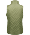 Ladies Repreve Eco Vest OLIVE Back