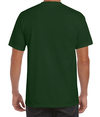 Ultra Cotton Adult Pocket Tee FOREST GREEN Back