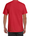 Ultra Cotton Adult Pocket Tee RED Back