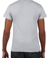 Ultra Cotton Adult Pocket Tee SPORT GREY (90C/10P) Back