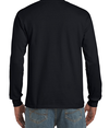 Ultra Cotton Adult Long Sleeve BLACK Back