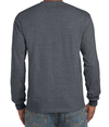 Ultra Cotton Adult Long Sleeve DARK HEATHER (50C/50P) Back