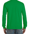 Ultra Cotton Adult Long Sleeve IRISH GREEN Back