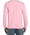 Ultra Cotton Adult Long Sleeve LIGHT PINK Back