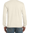 Ultra Cotton Adult Long Sleeve NATURAL Back