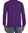 Ultra Cotton Adult Long Sleeve PURPLE Back