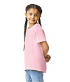 Youth Light Cotton T-Shirt LIGHT PINK SIDE