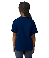 Youth Light Cotton T-Shirt NAVY BACK