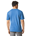 Light Cotton Adult T-Shirt HEATHER ROYAL Back