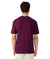Light Cotton Adult T-Shirt MAROON Back