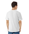 Light Cotton Adult T-Shirt WHITE Back