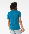 Unisex Jersey Short Sleeve Tee ELECTRIC BLUE Back