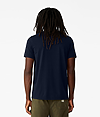 Unisex Ecomax Short Sleeve NAVY BACK