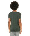Youth CVC Short Sleeve Tee HEATHER FOREST Back
