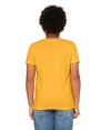 Youth CVC Short Sleeve Tee HEATHER YELLOW GOLD Back