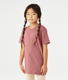 Youth Jersey Short Sleeve Tee MAUVE Side