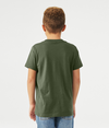 Youth Jersey Short Sleeve Tee MILITARY GREEN Back