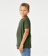 Youth Jersey Short Sleeve Tee MILITARY GREEN Side