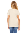 Youth Jersey Short Sleeve Tee NATURAL Back