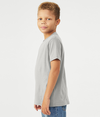 Youth Jersey Short Sleeve Tee SILVER Side