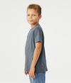 Youth Jersey Short Sleeve Tee STEEL BLUE Side