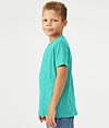 Youth Jersey Short Sleeve Tee TEAL Side