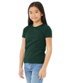 Youth Jersey Short Sleeve Tee FOREST Side