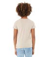 Youth CVC Short Sleeve Tee HEATHER DUST Back