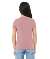Youth CVC Short Sleeve Tee HEATHER ORCHID Back