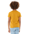 Youth Jersey Short Sleeve Tee MUSTARD Back