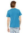 Unisex Jersey Short Sleeve Tee AQUA Back