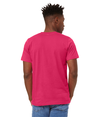 Unisex Jersey Short Sleeve Tee FUCHSIA Back