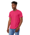 Unisex Jersey Short Sleeve Tee FUCHSIA Side