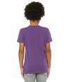 Youth Jersey Short Sleeve Tee ROYAL PURPLE Back