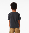 Youth Heavyweight Tee DARK GREY Back