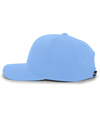 Cotton Poly Cap COLUMBIA BLUE lside